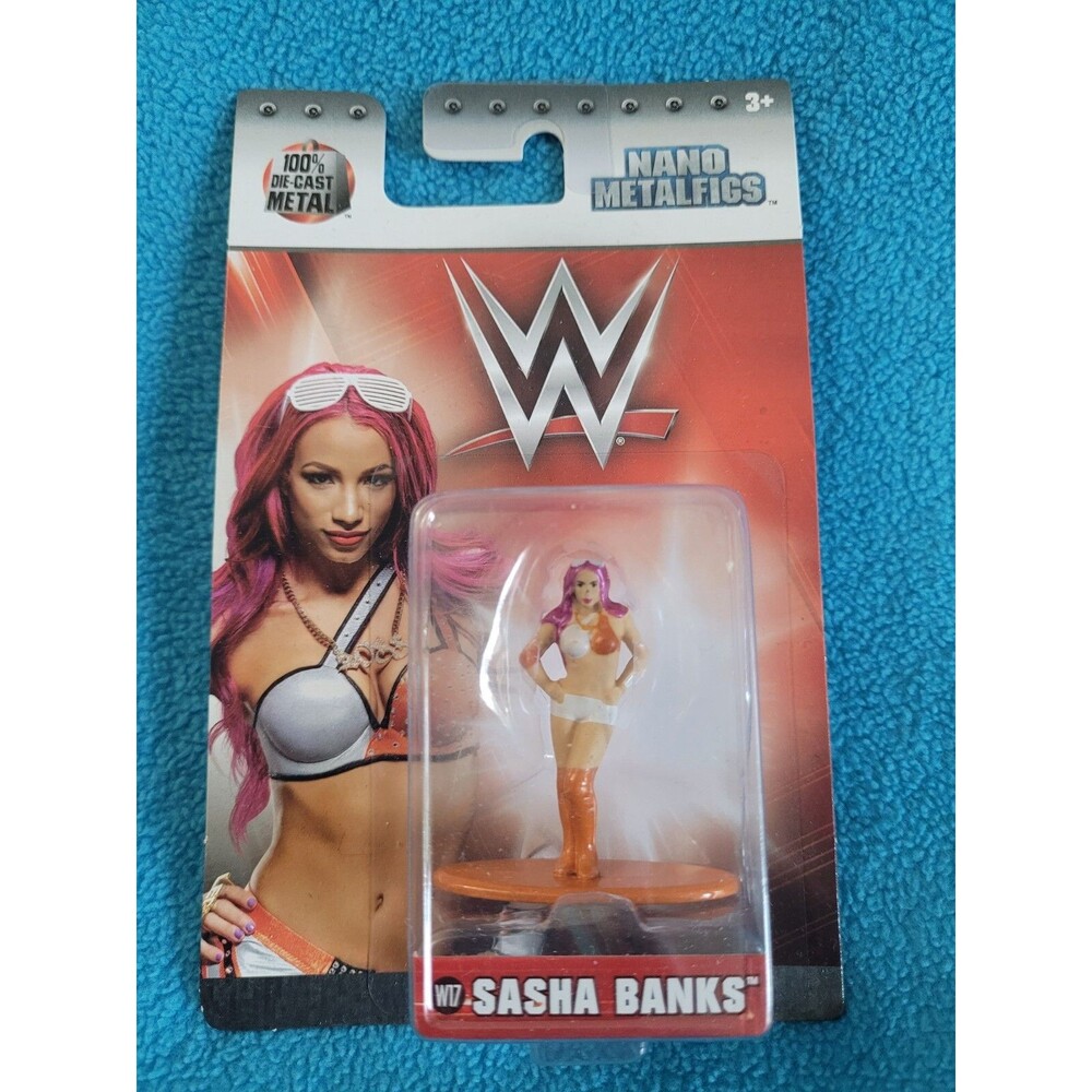 Nano Metalfigs WWE Sasha Banks W17 DieCast Metal Jada Toys